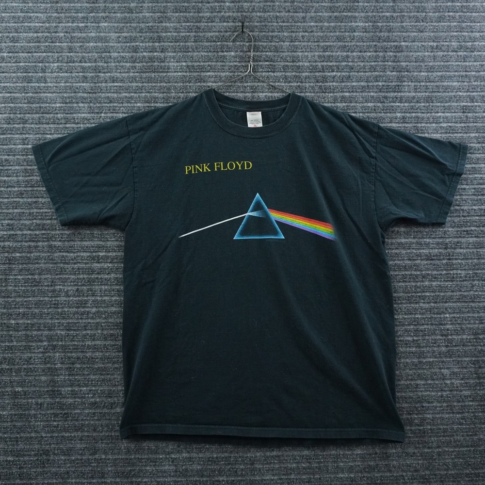 Anvil Pink Floyd T-Shirt Mens XL Black Dark Side of the Moon Vintage Graphic Tee